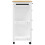Berkfield Kitchen Trolley MONZA 84x40x88.5 cm Solid Wood Pine 6