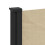 Berkfield Retractable Side Awning Beige 120x600 cm 7