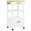 Berkfield Kitchen Trolley MONZA 48x40x88.5 cm Solid Wood Pine 2