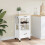 Berkfield Kitchen Trolley MONZA 48x40x88.5 cm Solid Wood Pine 3