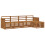 Berkfield Outdoor Sofa Set 5 pcs Natural 2