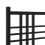 Berkfield Metal Replace Headboard Black 200cm 5