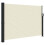 Berkfield Retractable Side Awning Cream140x600 cm 2