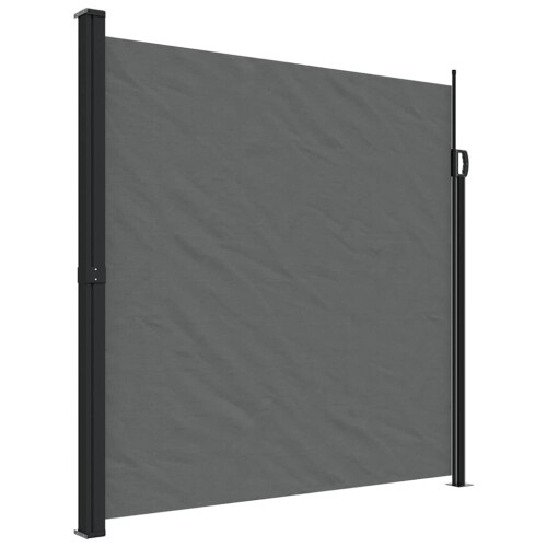 Berkfield Retractable Side Awning Anthracite 200x500 cm 1