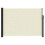 Berkfield Retractable Side Awning Cream140x600 cm 3