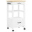 Berkfield Kitchen Trolley MONZA 48x40x88.5 cm Solid Wood Pine 2