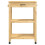 Berkfield Kitchen Trolley MONZA 60x40x88.5 cm Solid Wood Pine 5