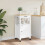 Berkfield Kitchen Trolley MONZA 48x40x88.5 cm Solid Wood Pine 3