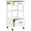 Berkfield Kitchen Trolley MONZA 48x40x88.5 cm Solid Wood Pine 4