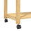 Berkfield Kitchen Trolley MONZA 60x40x88.5 cm Solid Wood Pine 8