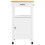 Berkfield Kitchen Trolley MONZA 48x40x88.5 cm Solid Wood Pine 5
