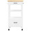 Berkfield Kitchen Trolley MONZA 48x40x88.5 cm Solid Wood Pine 5