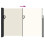 Berkfield Retractable Side Awning Cream140x600 cm 5