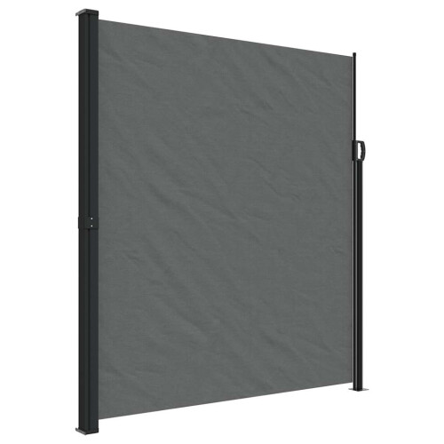 Berkfield Retractable Side Awning Anthracite 220x500 cm 1