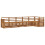 Berkfield Sectional Sofa Set 6 pcs Natural Solid Acacia Wood 2