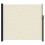 Berkfield Retractable Side Awning Cream180x600 cm 3