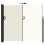 Berkfield Retractable Side Awning Cream180x600 cm 5