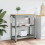Berkfield Kitchen Trolley MONZA 84x40x88.5 cm Solid Wood Pine 3