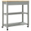 Berkfield Kitchen Trolley MONZA 84x40x88.5 cm Solid Wood Pine 6