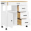 Berkfield Kitchen Trolley MONZA 84x40x88.5 cm Solid Wood Pine 4