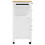 Berkfield Kitchen Trolley MONZA 84x40x88.5 cm Solid Wood Pine 6