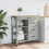 Berkfield Kitchen Trolley MONZA 84x40x88.5 cm Solid Wood Pine 3