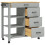 Berkfield Kitchen Trolley MONZA 84x40x88.5 cm Solid Wood Pine 4