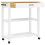 Berkfield Kitchen Trolley MONZA 84x40x88.5 cm Solid Wood Pine 4