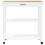 Berkfield Kitchen Trolley MONZA 84x40x88.5 cm Solid Wood Pine 5