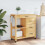 Berkfield Kitchen Trolley MONZA 84x40x88.5 cm Solid Wood Pine 3
