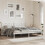 Berkfield Metal Replace Headboard White 200 cm 3