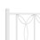 Berkfield Metal Replace Headboard White 75 cm 5