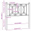 Berkfield Metal Replace Headboard White 75 cm 6