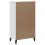 Berkfield Shoe Cabinet VIKEN White Engineered Wood 7