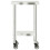 Berkfield Kitchen Work Table with Wheels 55x55x85 cm Stainless Steel 5