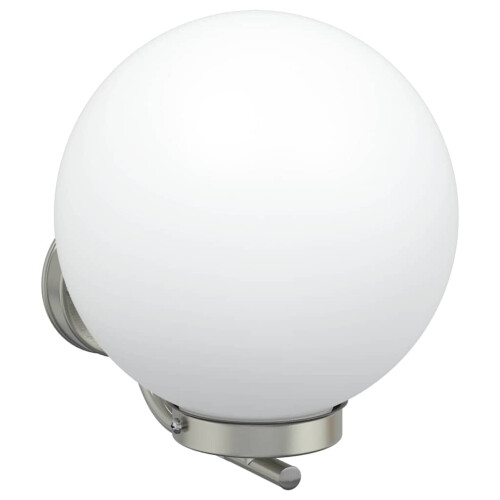 Berkfield Outdoor Wall Light Silver 29 x 25 x 33 cm 1