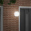 Berkfield Outdoor Wall Light Silver 29 x 25 x 33 cm 3