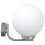 Berkfield Outdoor Wall Light Silver 29 x 25 x 33 cm 5