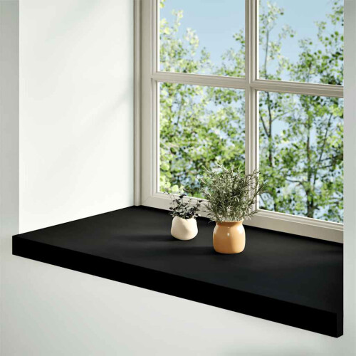 Berkfield Window Sills 2 pcs Dark Brown 70x40x2 cm Solid Wood Oak 1