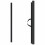 Berkfield Retractable Pet Gate Black 82.5x125 cm 4