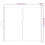 Berkfield Retractable Pet Gate Black 82.5x125 cm 9