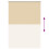 Berkfield Roller Blind Blackout Beige 95x175 cm Fabric Width 90.7 cm Polyester 9