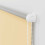 Berkfield Roller Blind Blackout Beige 95x175 cm Fabric Width 90.7 cm Polyester 11