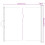 Berkfield Retractable Pet Gate White 82.5x125 cm 9
