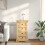 Berkfield Bedside Cabinet Corona 53x39x84 cm Solid Wood Pine 3