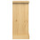 Berkfield Bedside Cabinet Corona 53x39x84 cm Solid Wood Pine 5