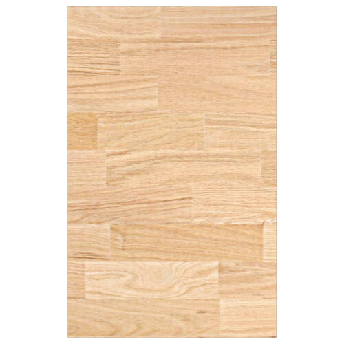 Berkfield Kitchen Worktop 40x63.5x2.7 cm Solid Wood Oak Rectangular 1