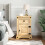 Berkfield Bedside Cabinet Corona 45x35x64 cm Solid Wood Pine 3