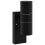 Berkfield Outdoor Wall Light Black 7 x 10 x 22 cm 2