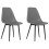 Berkfield Dining Chairs 2 pcs Grey PP 2